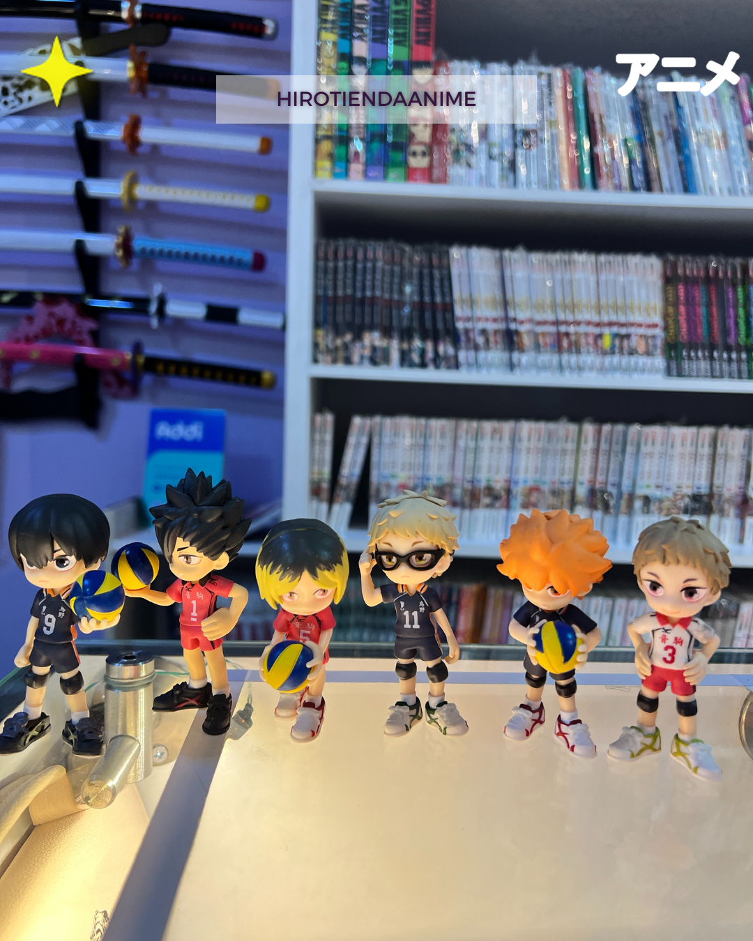 Set de Figuras Haikyuu!