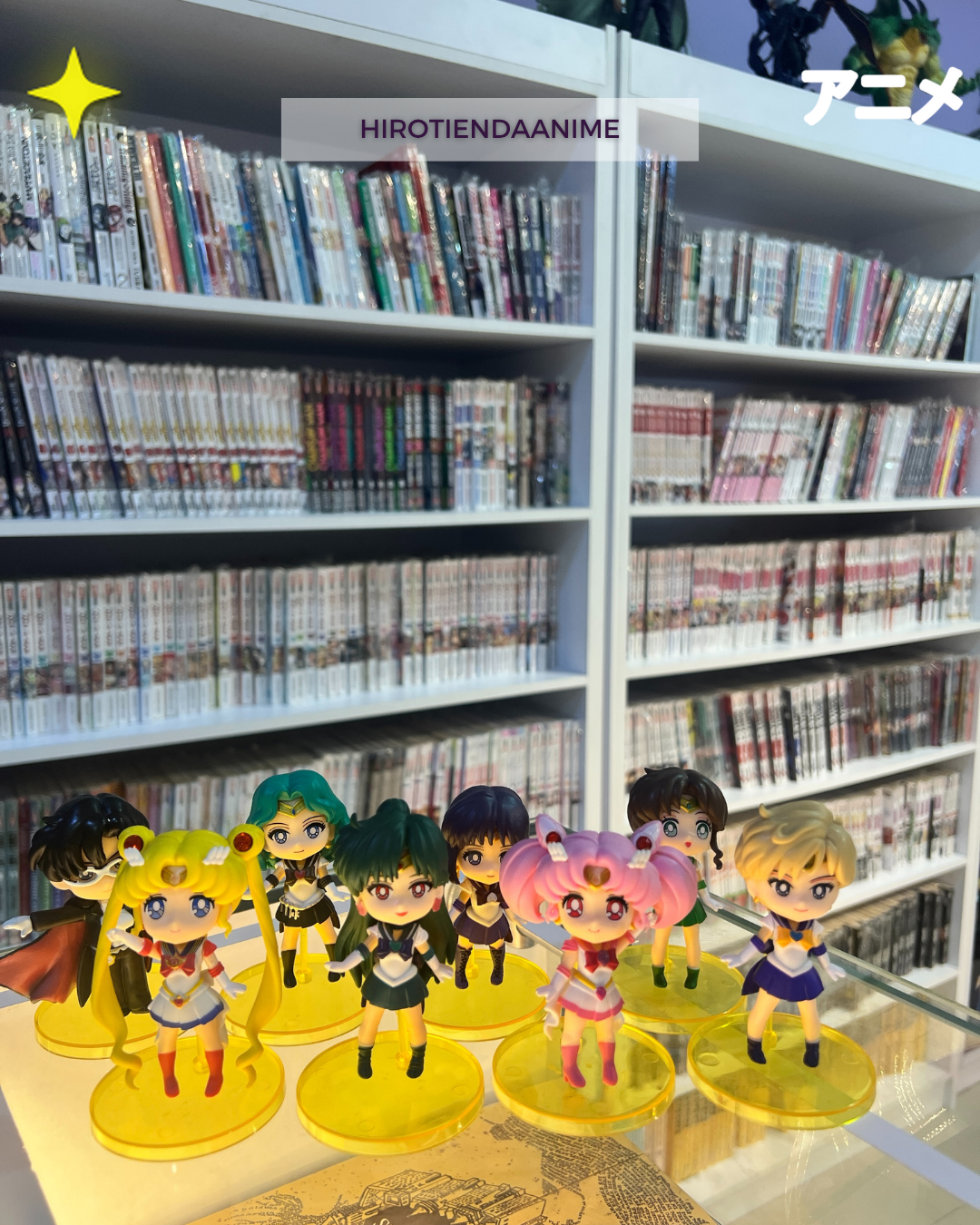 Set Figuras Sailor Moon