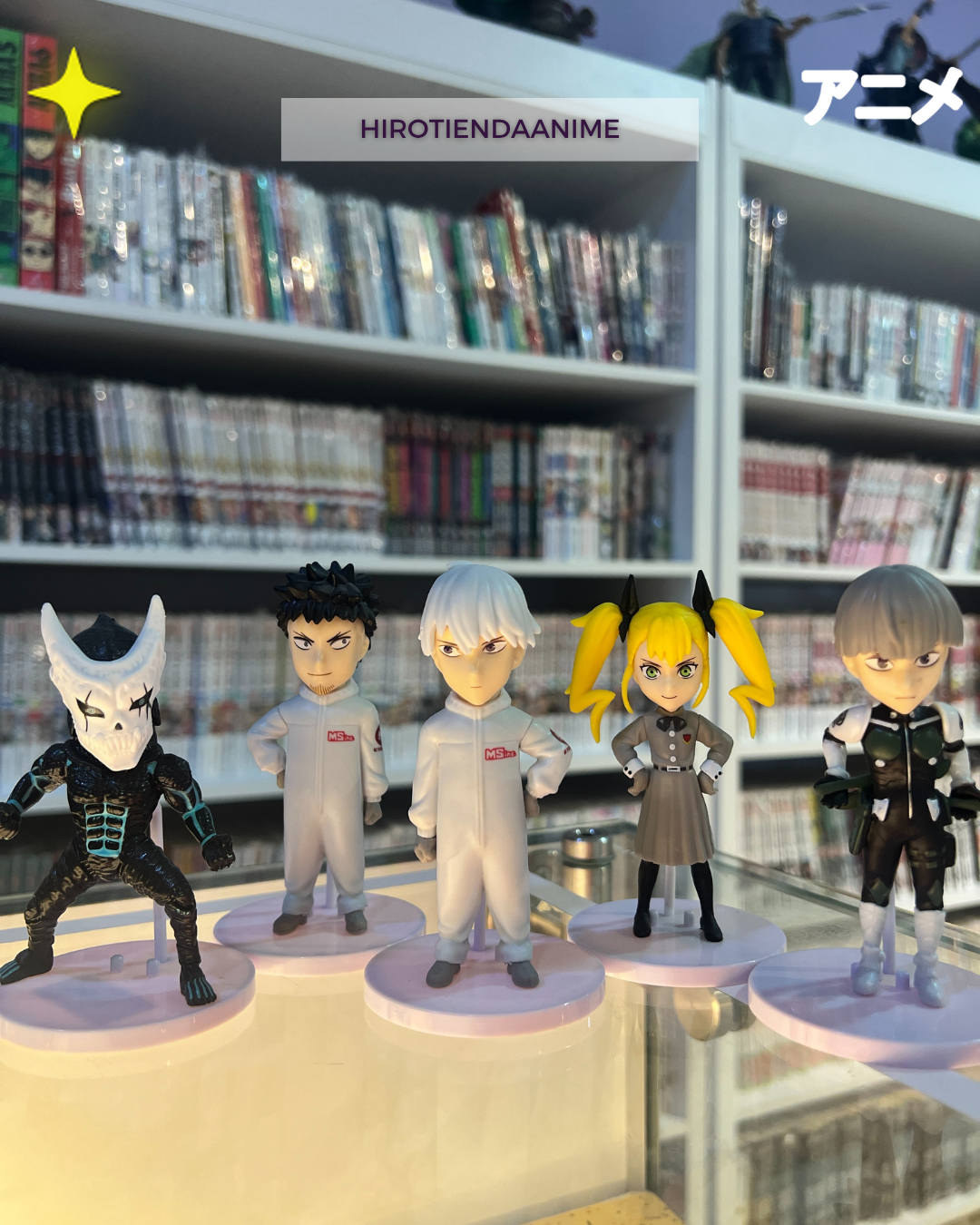 Set Figuras Kaiju No.8