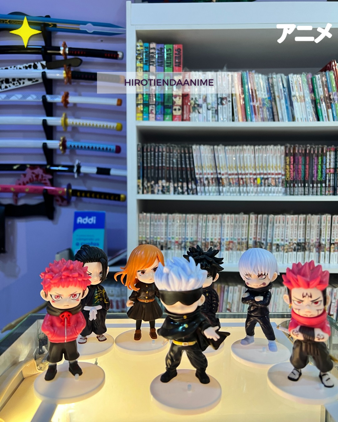 Set Figuras Jujutsu Kaisen