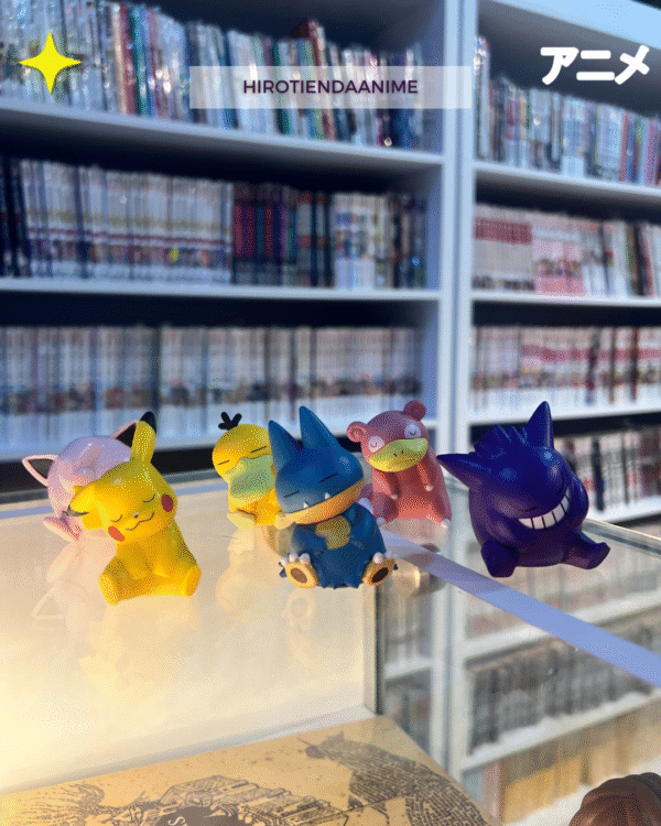 Set de figuras pokemon kawai