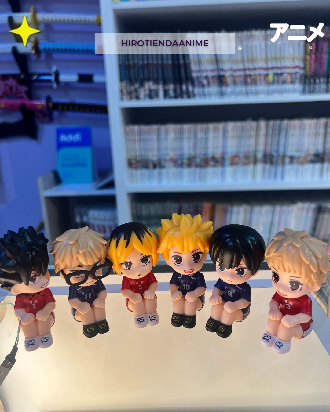 Set Figuras de Haikyuu