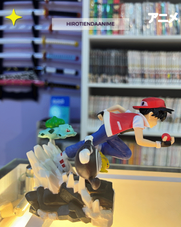 Figura Red Entrenador - Pokemon