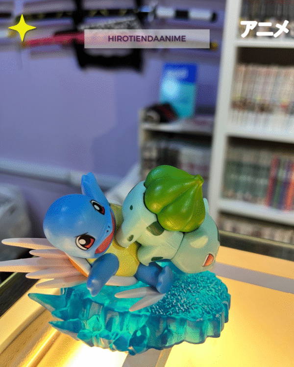 Figura Bulbasaur y Squirtle - Pokemon - Image 2