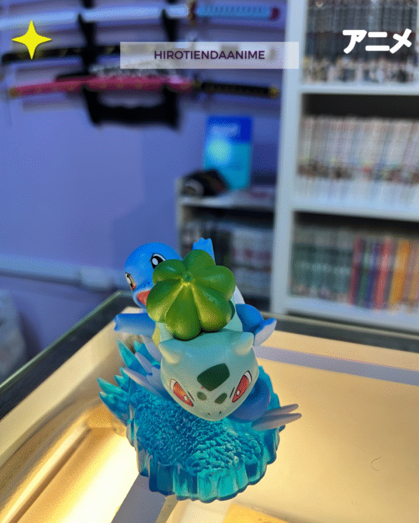 Figura Bulbasaur y Squirtle - Pokemon