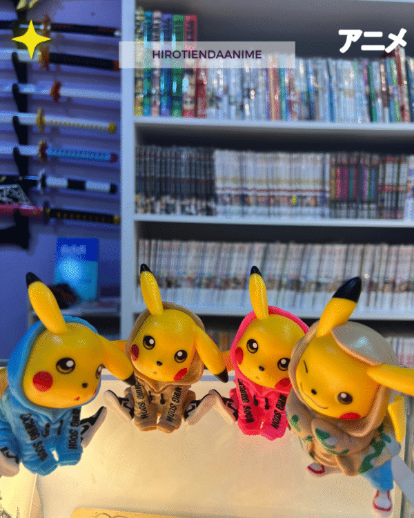 Figura Pikachu Encapuchado - Pokemon