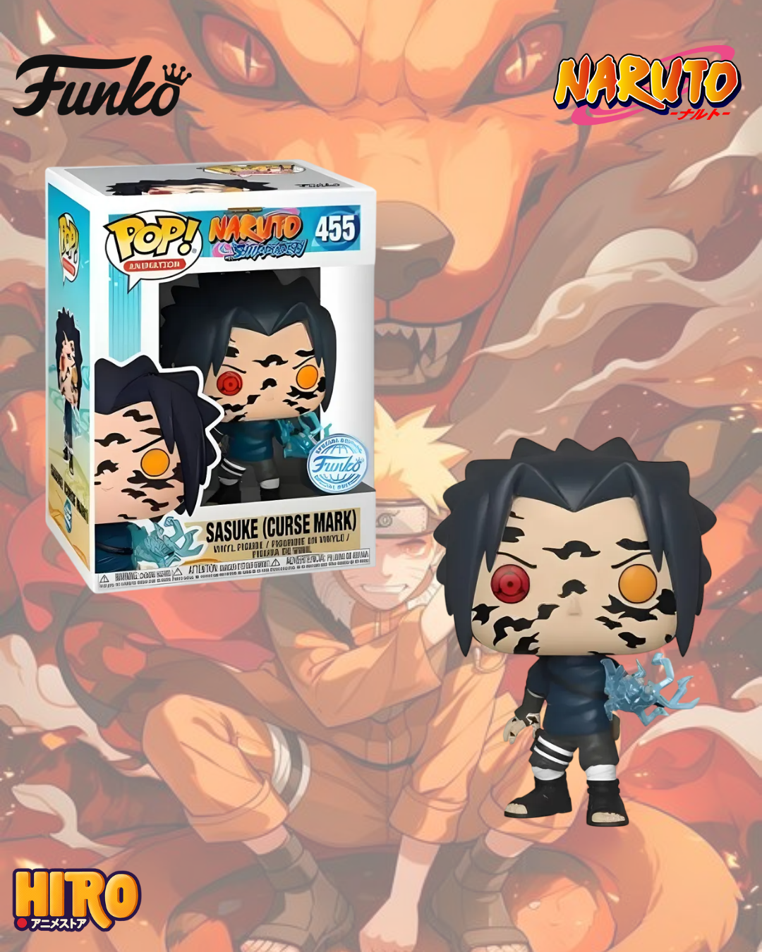 Funko Pop! Sasuke 455